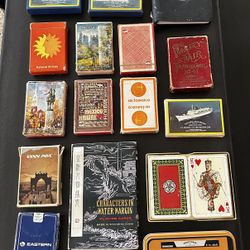 Vintage Playing Cards Collection