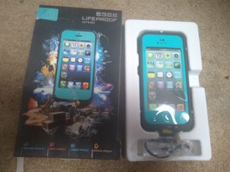 LifeProof Teal iPhone 5 Cell phone case