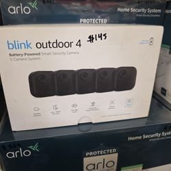 Blink Outdoor 4 5 Camera System Battery Powered