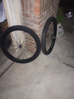 For Sale Oversized Mountain Bike Tires. Please See Pictures For Sizes And Read Details Carefully.