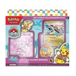 POKÉMON 2025 WORLD CHAMPIONSHIP DECK PULT BOMB BOX
