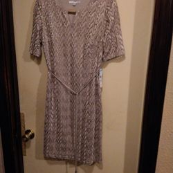 Studio One Keyhole Knit Dress