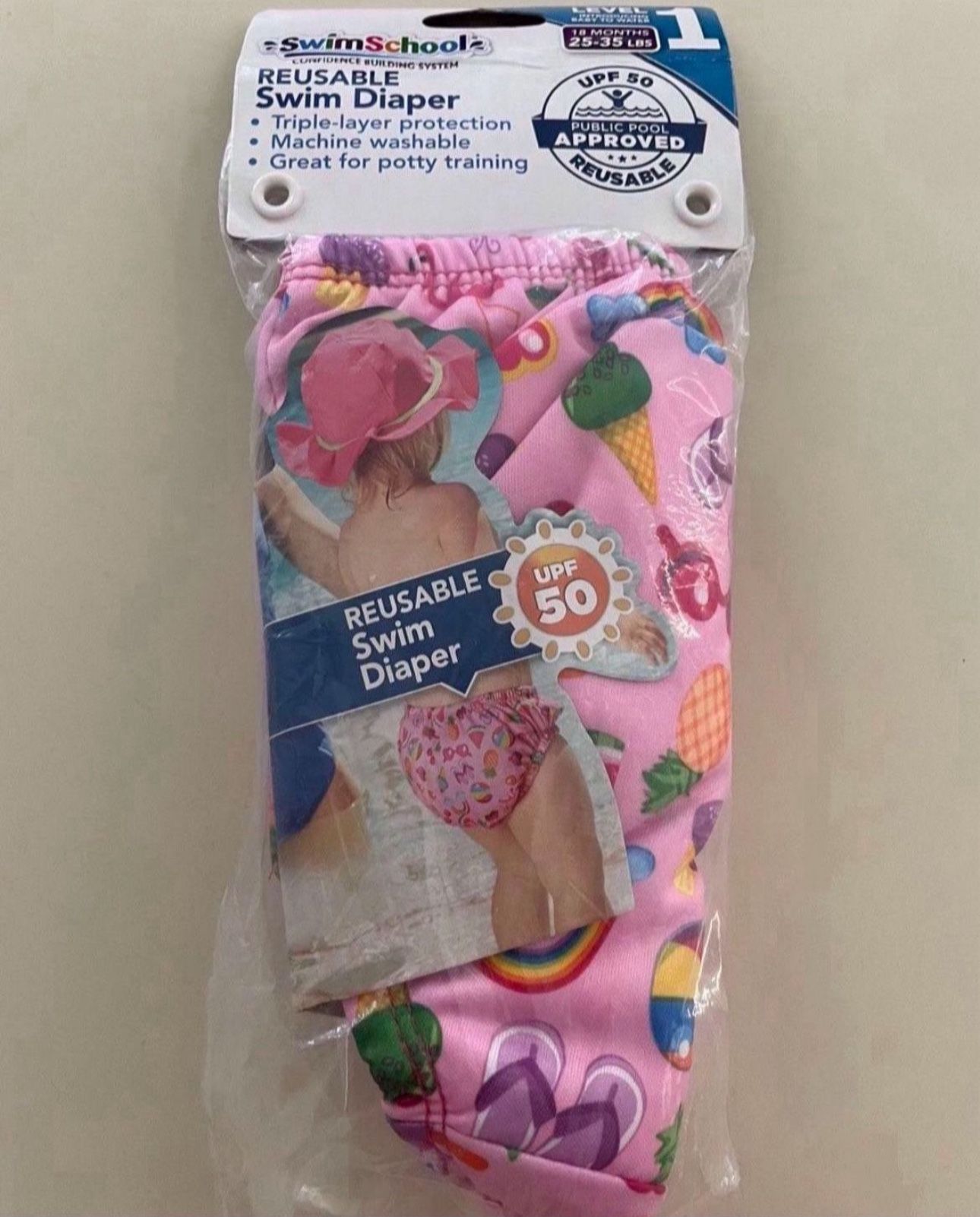 New Swim Diaper, 18 Month (25-35lb)