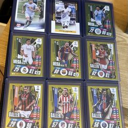 9 Card Soccer Lot 