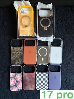 iPhone 17, 17 air, 17 pro, 17 pro max cases