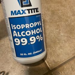 Max Tite Isopropyl Alcohol 99.9