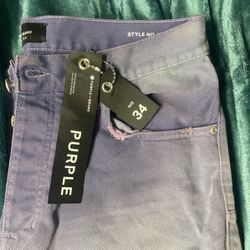 Size 34 Limited Edition Purple Brand Jeans for Sale in Summit, IL