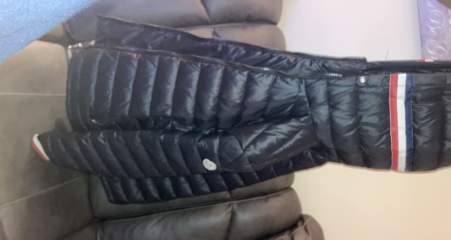 Moncler Coat  (comes With Moncler Shirt)