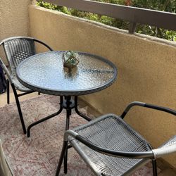 Outdoor Patio 3 Piece New Furniture