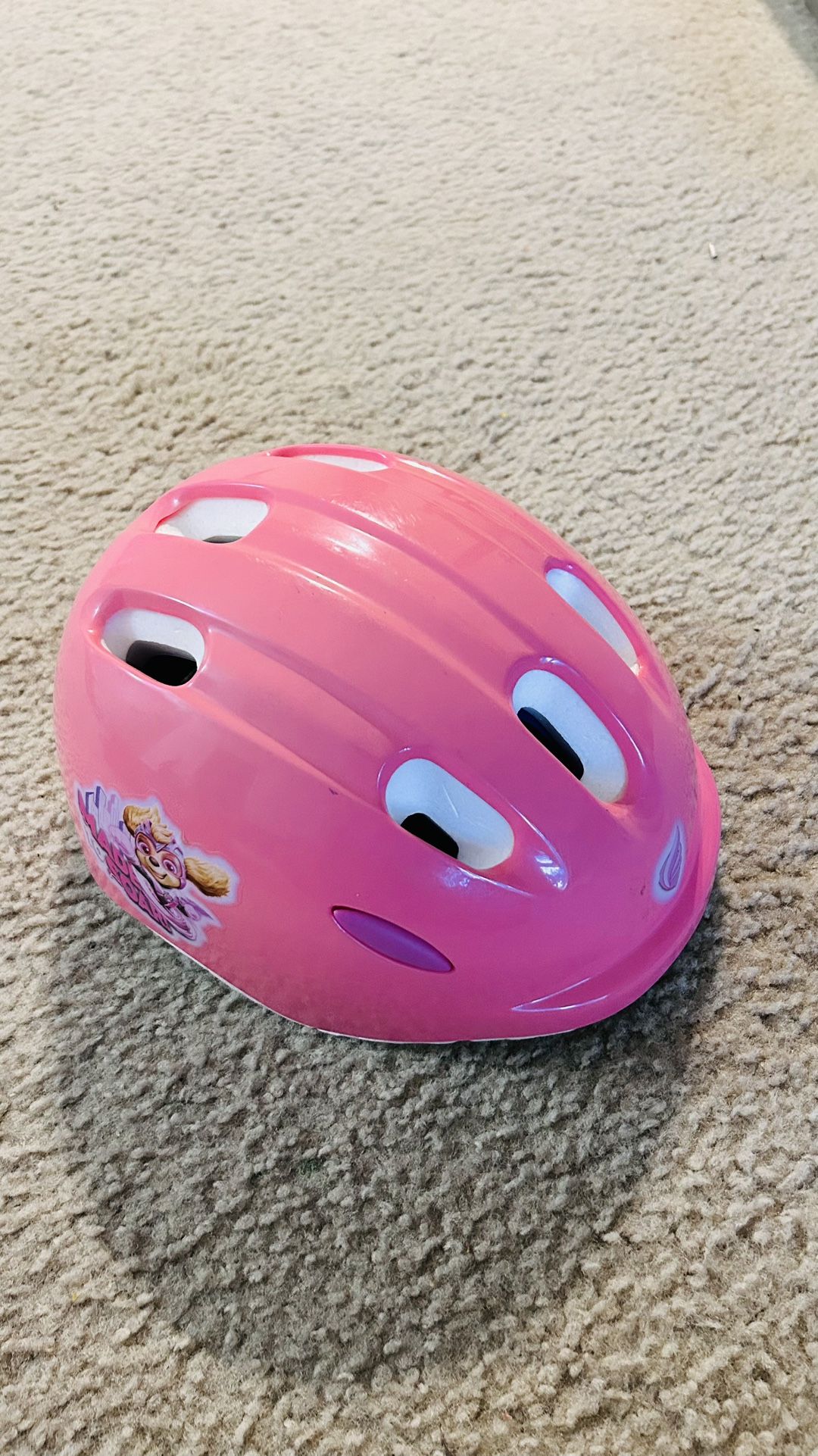 Kids Girls Bike Helmet Size(47-53 Cm) Good For 5 Year Old Kid