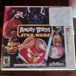 Nintendo 3ds Angry Birds Star Wars Game