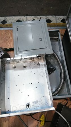 Electrical load center parts, Centro de carga electrica