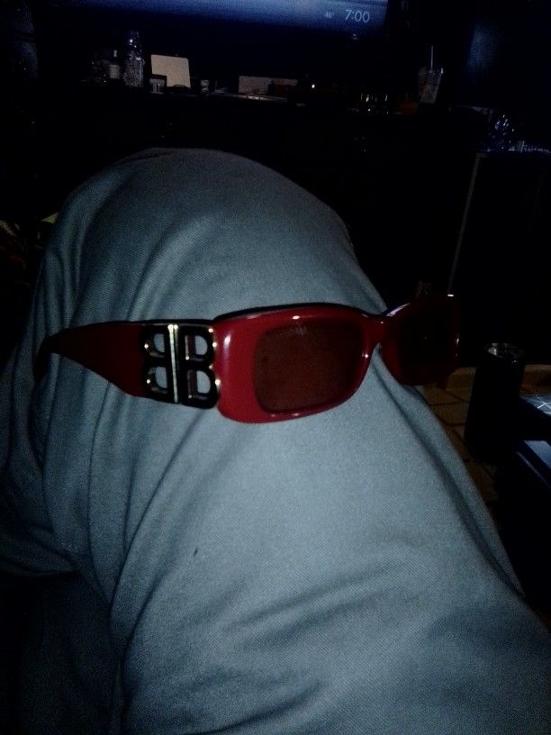 Red Bellinciaga Sunglasses