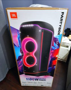 🔥JBL PartyBox Ultimate 1100 W
🔥$1250 Firm On Price
🔥New Factory Sealed