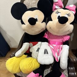 Minnie Mouse Mickey Mouse Very Big And Clean