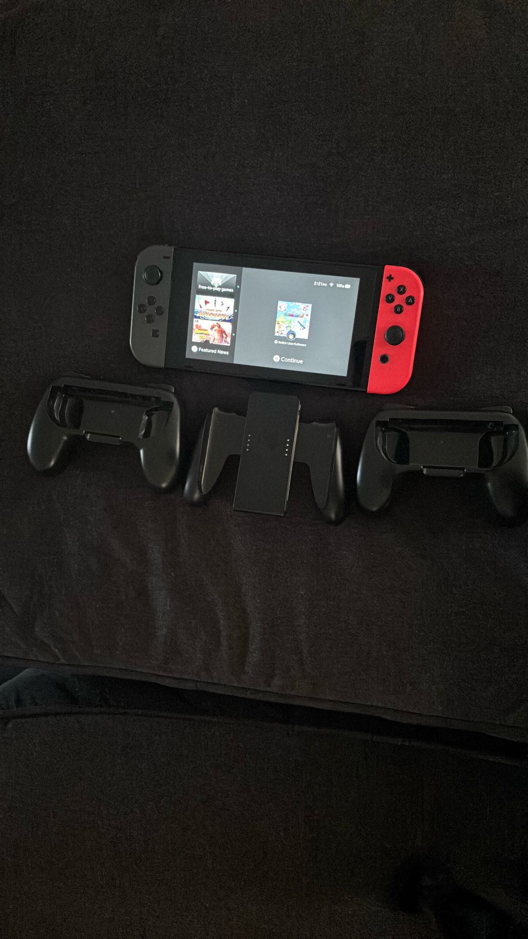 NINTENDO SWITCH + MARIO KART 8 DELUXE + 128 GB MICRO SD