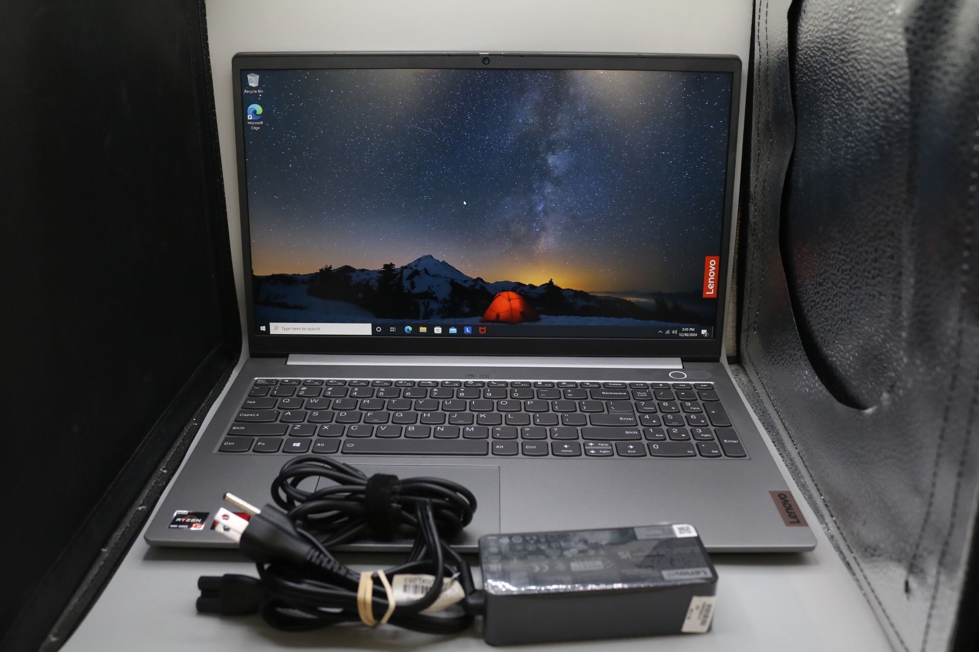 Lenovo ThinkBook 15 15.6" G2 ARE Laptop (256GB SSD, 8GB RAM, AMD Ryzen 5 4500U With Radeon Graphics, Windows 10 Pro)