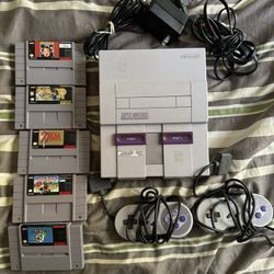 Super Nintendo & Games