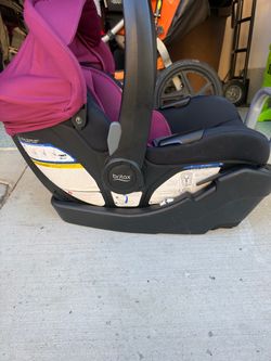 Britax car seat with base
