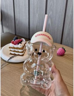 STARBUCKS STRAWBERRY BEAR