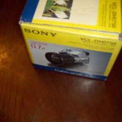 SONY VCLDH0758 Wide-Angle Conversion Lens: VCL-DH0758