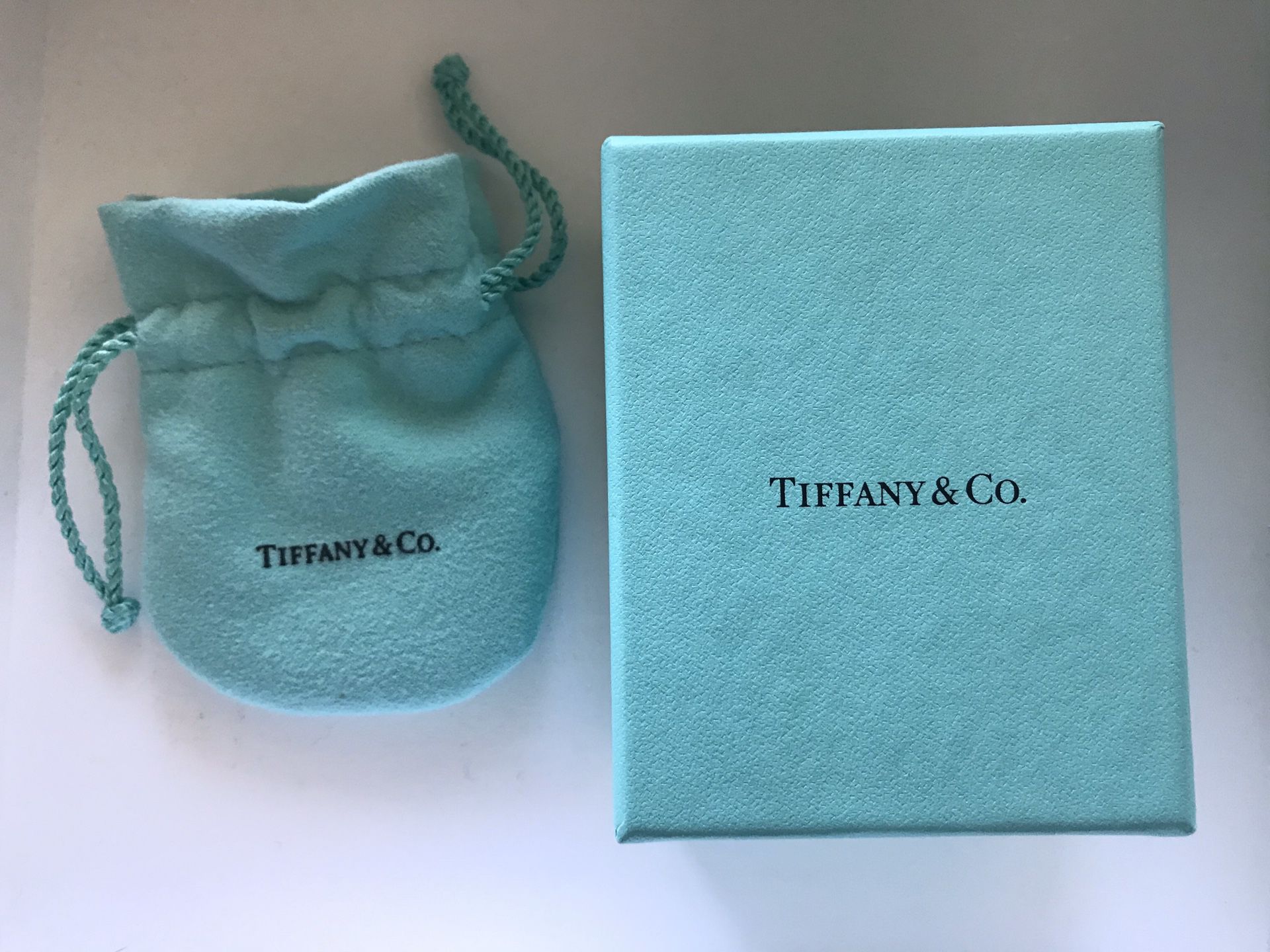 Tiffany & Co - box and bag