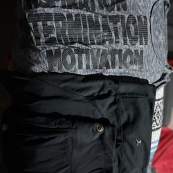 Workout Top And two biker shorts