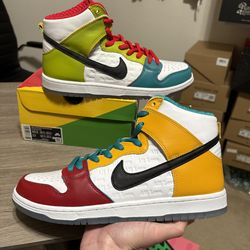 Size 10.5 - Nike SB Dunk High Pro froSkate All Love