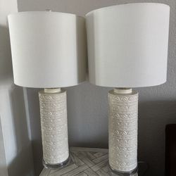 Set Of Two Ceramic Table Lamp 