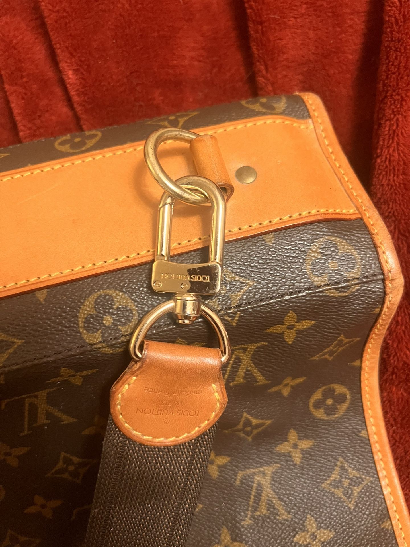 Authentic Louis Vuitton garments bag