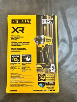 Dewalt 20V MAX XR Cordless Impact Driver (Tool Only)