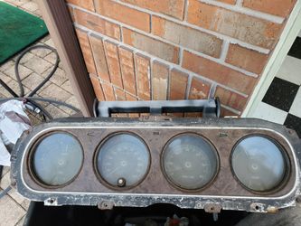 1969 high performance cougar, tack drive cluster