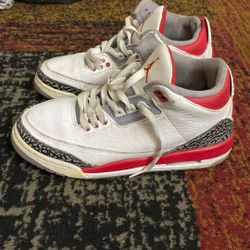 Jordan Fire Red 3’s