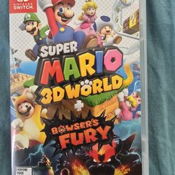 Nintendo Switch Super Mario 3d World Bowsers Fury