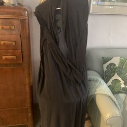 La Perla Navy Silk Robe