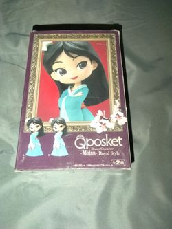Qposket Disney Mulan Royal Style Figure