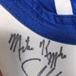 Duke Hat Signed by COACH K + Most of 2005-2006 Roster