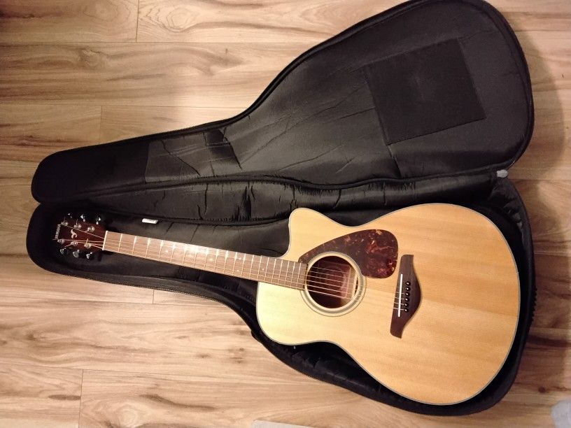 Yamaha Acoustic Electric Guitar F S X 700 S C ,gig Bag