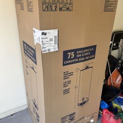 75 Gallon Gas Water Heater Brand New In The Box 