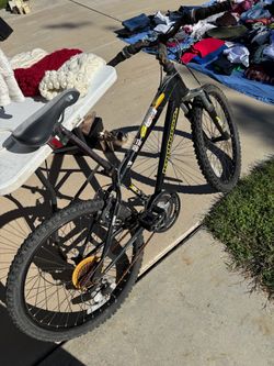 BMX style bike