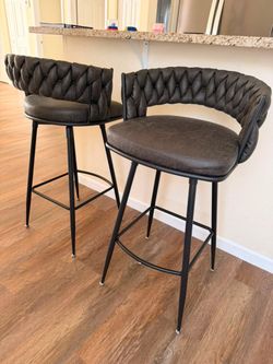 Grey Bar Stools