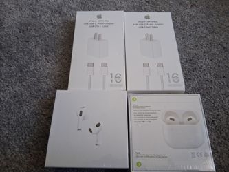 Headphones & chargers