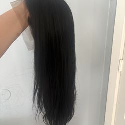24 Inch Human Hair Wig