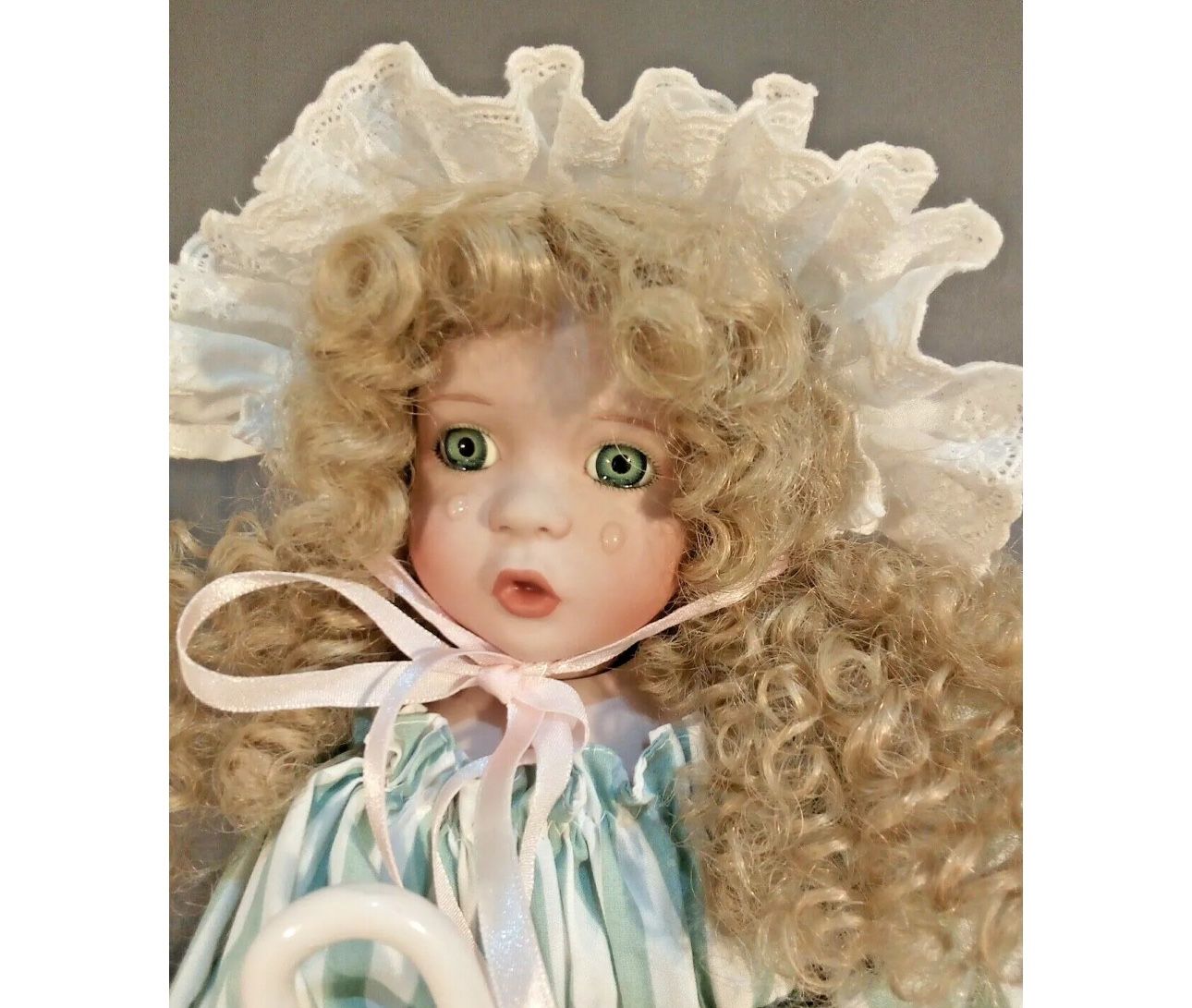 Porcelain Doll(401 ) "Little Bo Peep" No Sheep !!Ashton-Drake Collection