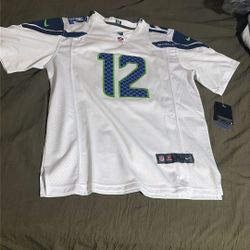 Seahawks “12th”  Man Jersey Woman Large 
