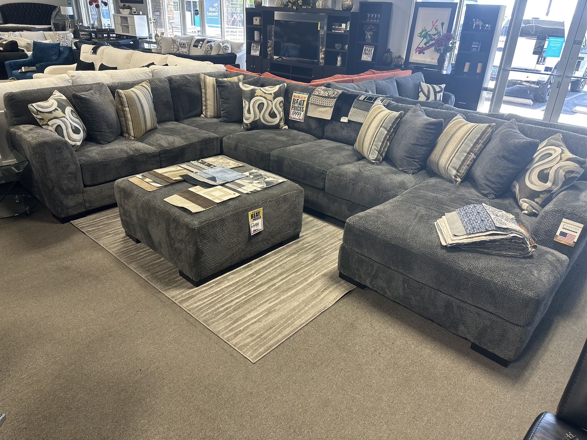 Marvelous Sectional ✨😍 $4,499’ Many Colors! Easy Financing!