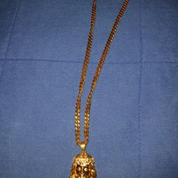 Chain With Jesus piece Diamond Crown 🔥 🔥 