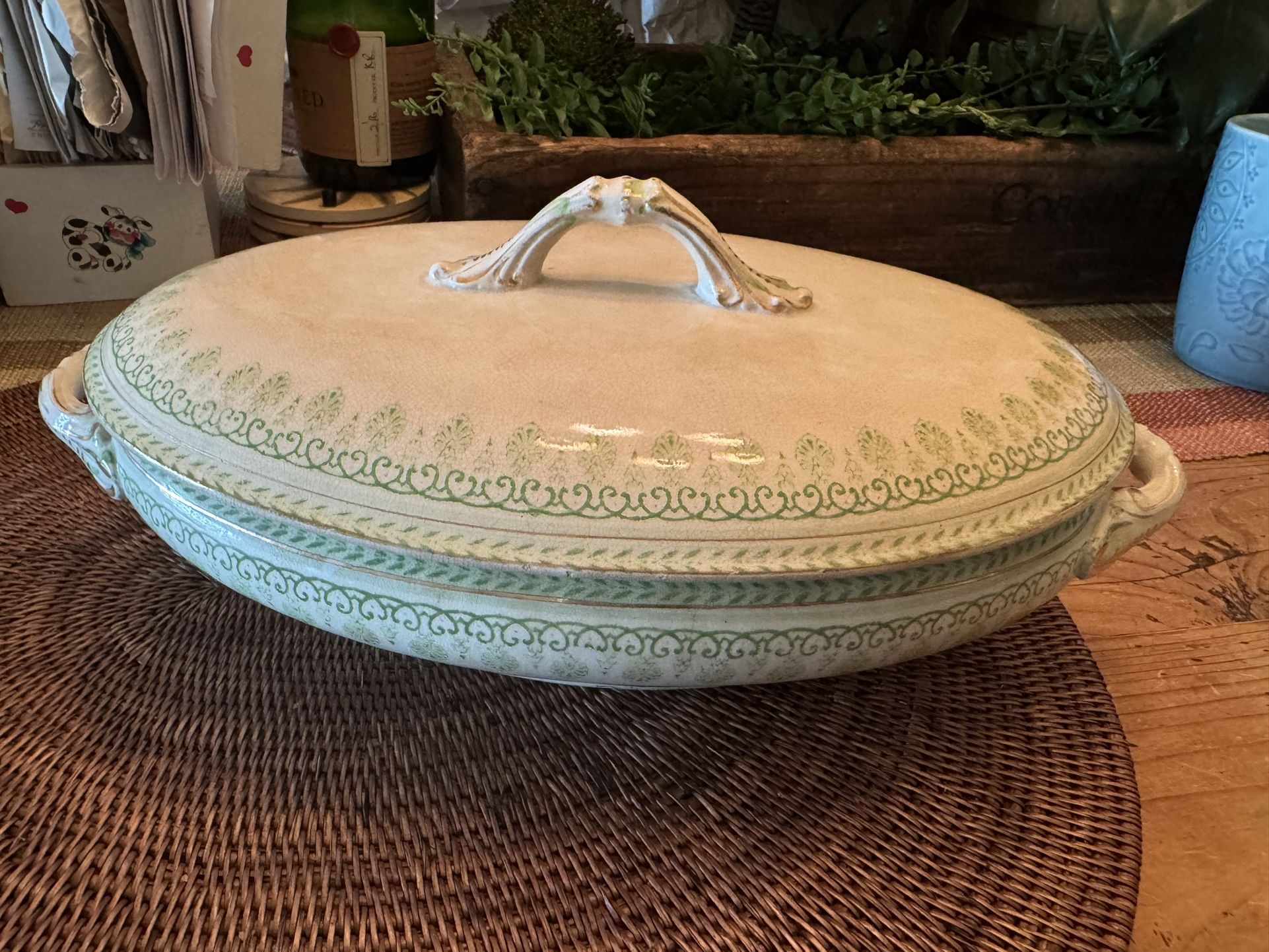 Rare Royal Calderon Ware Berslem England Oval