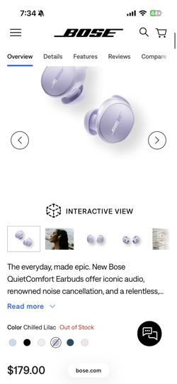 Bose Quiet comfort