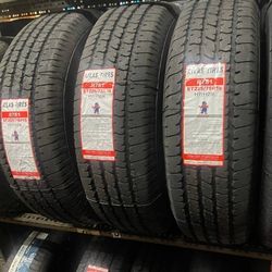 ST 225/75/15 New Trailer Tires Set 10 Ply 